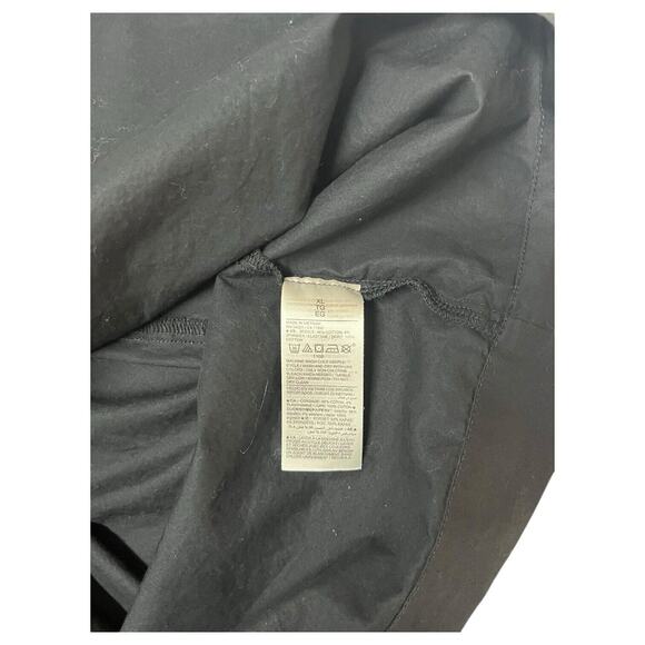 Old Navy Dress Womens XL Midi Cotton Spaghetti Strap Fit Flare Summer Black - Picture 9 of 13